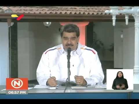 Presidente Maduro informa de la llegada a Venezuela de la Piedra Kueka