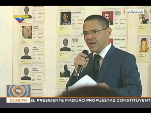 Ernesto Villegas presenta balance de fallecidos en protestas violentas de 2017