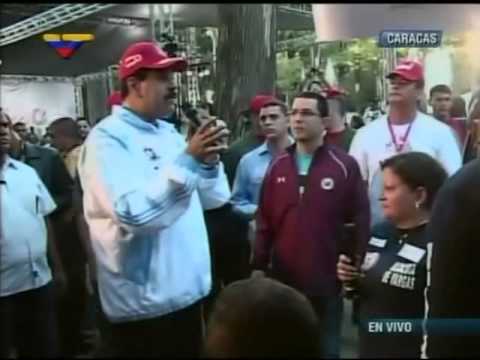 Presidente Nicolás Maduro lanza la Misión Nevado (evento completo, Parque Los Caobos)