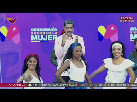 Maduro celebra 1er año de la Gran Misión Venezuela Mujer, 31 octubre 2024