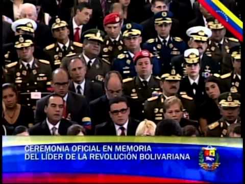 HONORES A CHÁVEZ 3: Presidentes de todo el mundo hacen Guardia de Honor a Chávez