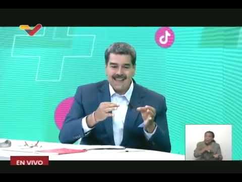 Maduro informa de reinicio de diálogo y firma de acuerdos con la oposición, 16 octubre 2023