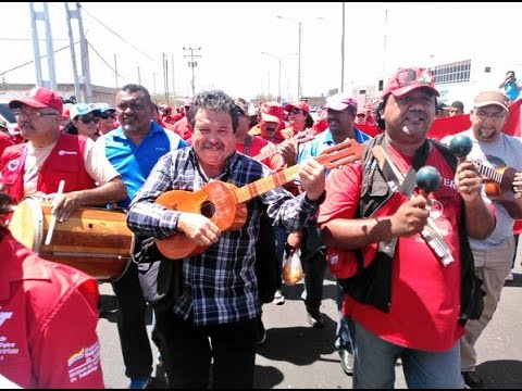 Marcha de los Claveles Rojos 2015, a 30 años de siembra de Alí Primera (2)