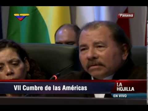 Cumbre de las Américas: Daniel Ortega exige derogación a Obama de decreto contra Venezuela