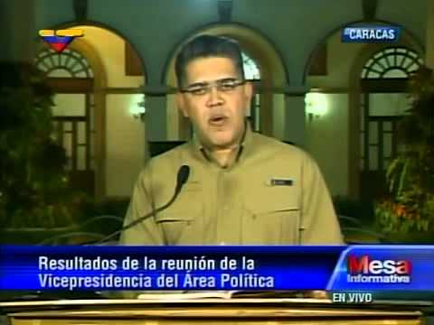 Canciller Elías Jaua sobre reunión de Juan Manuel Santos y Capriles