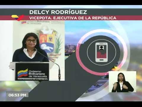 Reporte Coronavirus Venezuela, 15/06/2020: 85 casos y un fallecido reporta Delcy Rodríguez