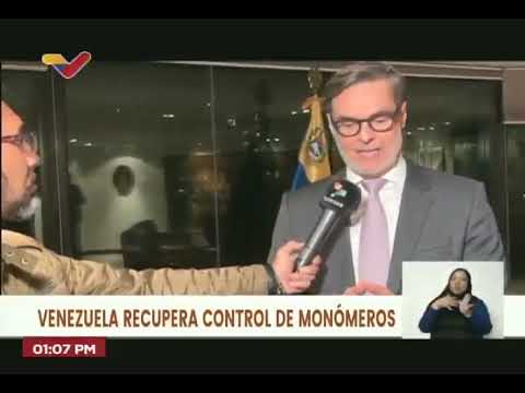 Gobierno venezolano recupera control de empresa Monómeros en Colombia