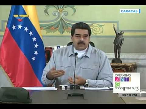Presidente Maduro presenta pruebas de Primero Justicia organizando hechos vandálicos en Chacao