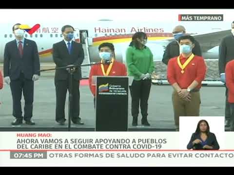 Delcy Rodríguez anuncia extensión del Estado de Alarma por Coronavirus y condecora a expertos chinos