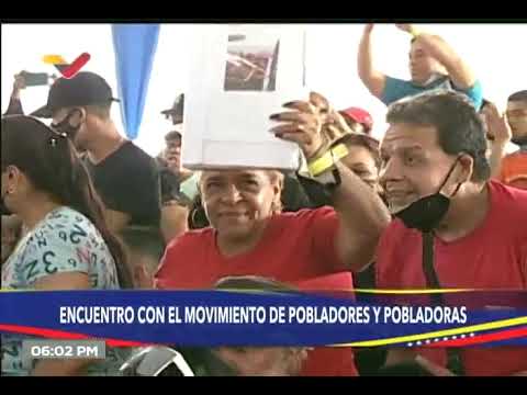 Maduro en encuentro de pobladoras y pobladores &quot;Nadie nos quita lo luchado&quot;, 21/06/2022