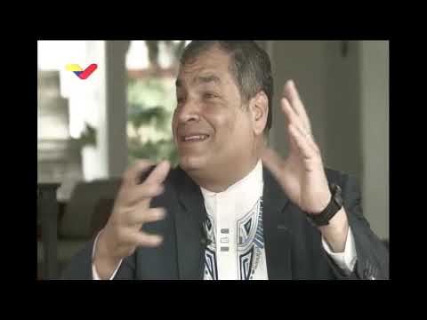 Rafael Correa entrevistado en &quot;Aquí con Ernesto Villegas&quot;