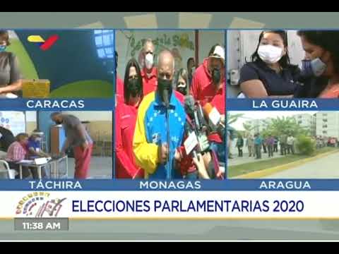 Diosdado Cabello tras votar este 6 de diciembre: Votar es mostrar rebeldía contra el imperialismo