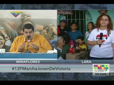 Maduro: ¡Los CLAP no son una caja ni una bolsa, carajo! ¡Son pueblo vivo!