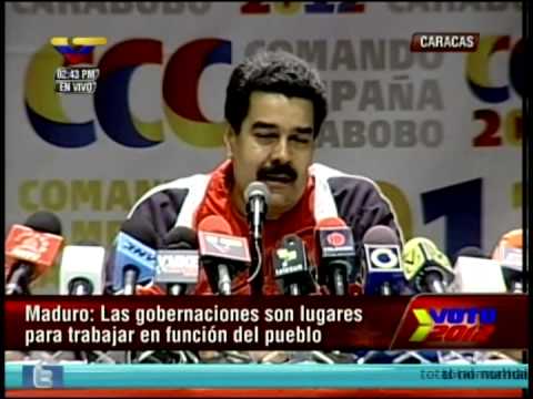 La rueda de prensa completa de Nicolás Maduro que Vicente Díaz exige censurar