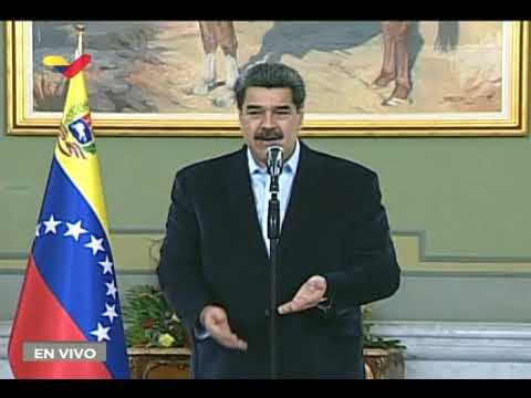 Presidente Maduro en reunión con invitados internacionales a instalación de la Asamblea Nacional