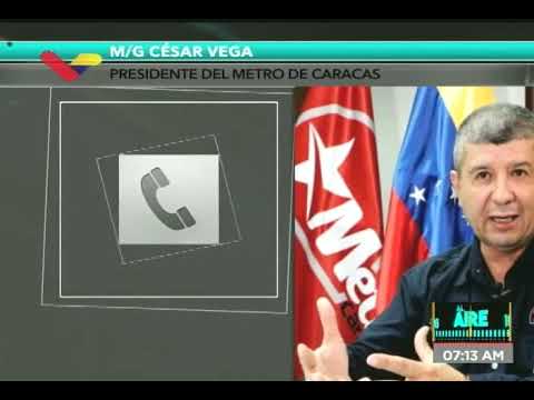 Presidente del Metro de Caracas sobre cortes de cable que afectan el servicio este viernes