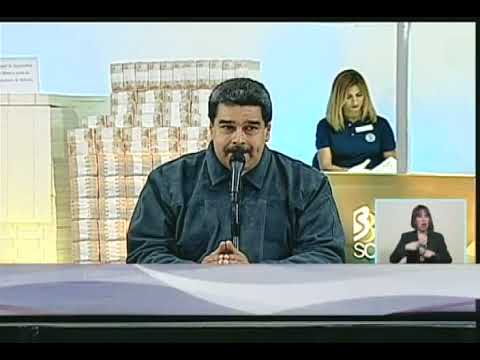 Maduro anuncia próximo lanzamiento de plan de ahorro en Petros