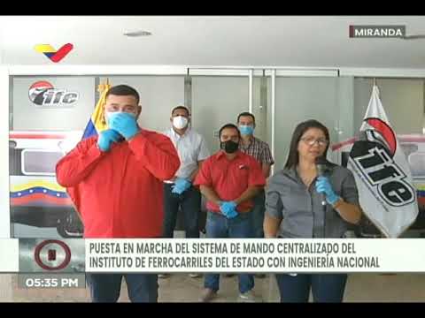 Venezuela activa Sistema de Mando Centralizado de trenes y vías férreas hecho en software libre