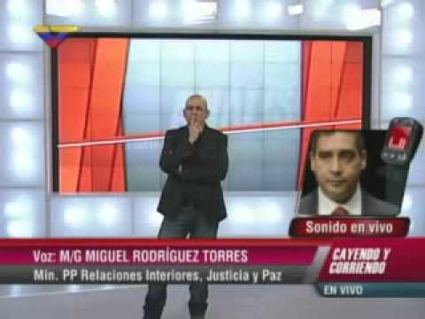 Miguel Rodríguez Torres anuncia detención de alcalde de San Cristóbal, Daniel Ceballos