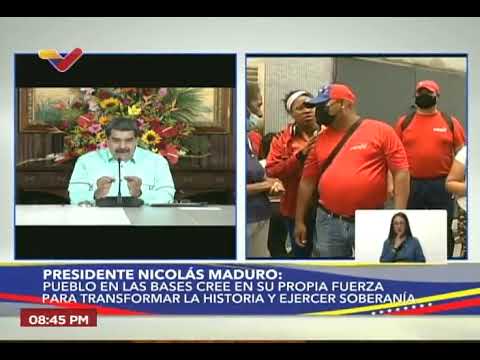 Presidente Maduro en reunión con vicepresidentes y el buró político, 5 de septiembre de 2022