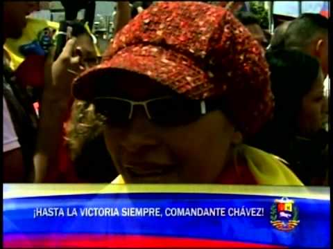 Cortejo Fúnebre del Presidente Hugo Chávez (6 de marzo), Parte 3