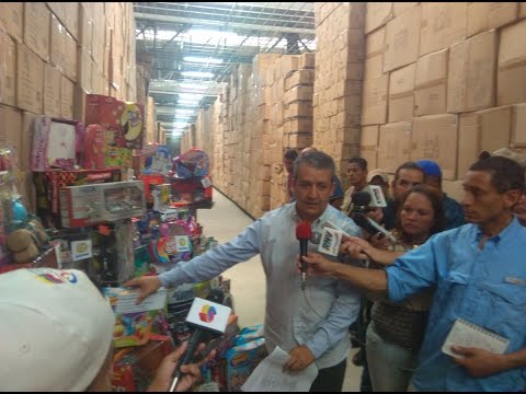 Sundde inspecciona este sábado a Kreisel en Guarenas: 934 mil juguetes acaparados