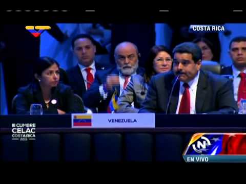 Presidente Nicolás Maduro en Cumbre del CELAC 2015 en Costa Rica