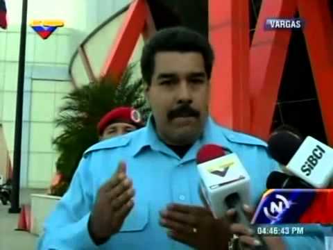 Presidente Nicolás Maduro sobre asesinato de Mónica Spear desde Maiquetía