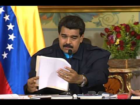 Cadena completa: Nicolás Maduro responde ante sanciones de Barack Obama