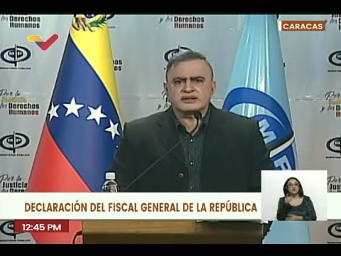 Fiscal General Tarek William Saab: 51 personas detenidas por casos de corrupción de los últimos días