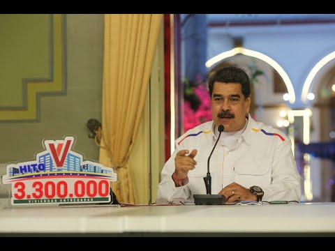 Presidente Maduro celebra 3.300.000 casas construidas por Gran Misión Vivienda Venezuela