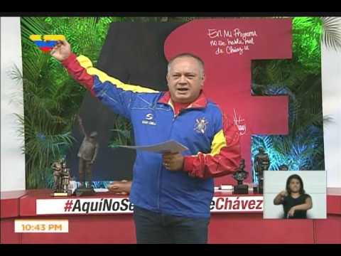 Diosdado Cabello presenta fe de vida de Leopoldo López el 3 mayo 2017 y da comentarios