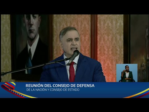 Fiscal General Tarek William Saab, informe en Consejo de Estado sobre hechos violentos julio-agosto