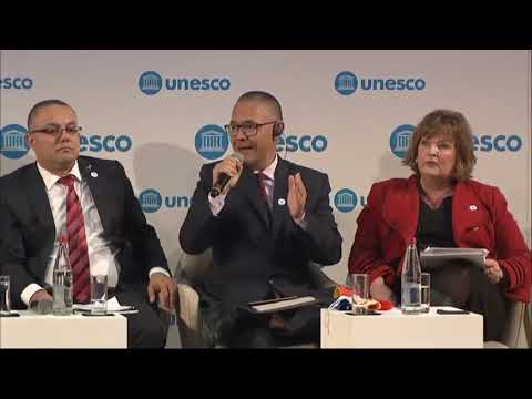 Intervención de Ernesto Villegas, ministro de Cultura de Venezuela, en foro en la Unesco