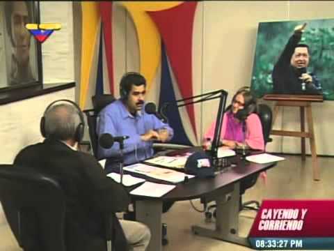 Nicolás Maduro realiza su primer programa de radio &quot;En Contacto con Maduro&quot;