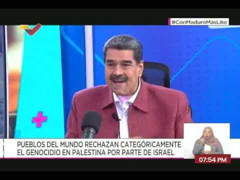 Maduro sobre masacre israelí en Rafah: Netanyahu es el Herodes de nuestra era