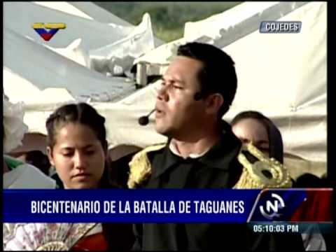 Bicentenario de la Batalla de Taguanes parte 2: Representación de la batalla