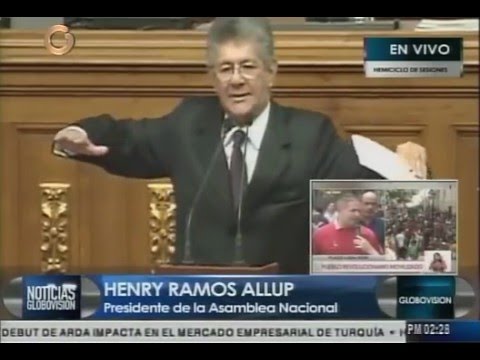 Henry Ramos Allup, discurso completo en la instalación de la Asamblea Nacional 2016