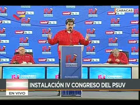 Lo que dijo Maduro sobre la Marcha Campesina Admirable en el IV Congreso del PSUV