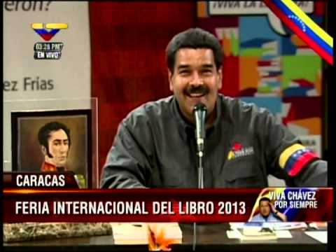 Discurso Completo: Presidente Nicolás Maduro inaugura FILVEN 2013