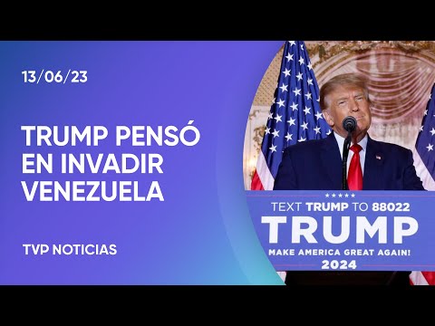 Donald Trump reconoció que pensó en invadir Venezuela