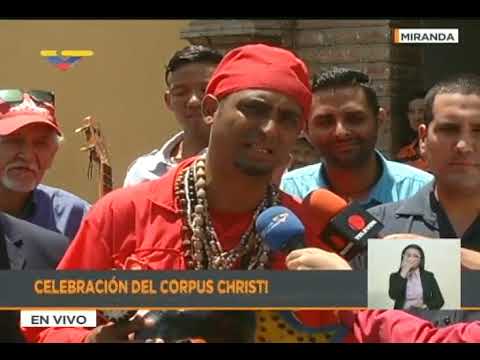 Ministro de Cultura visita Diablos Danzantes de Yare