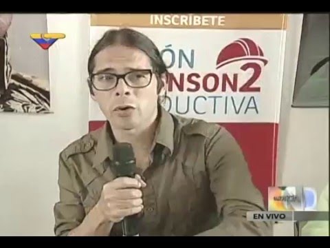 Fredy Ñáñez en cierre de inscripción de Misión Robinson II Productiva, Valera, 17 enero 2016