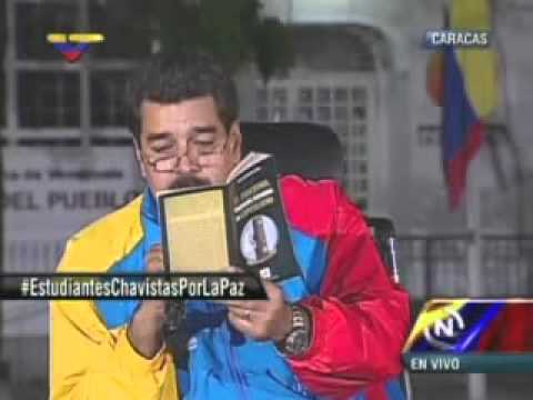 Nicolás Maduro en el acto con jóvenes y estudiantes en Cuartel de la Montaña