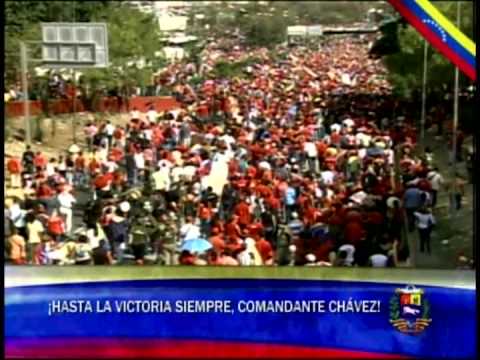 Cortejo Fúnebre del Presidente Hugo Chávez (6 de marzo), Parte 6