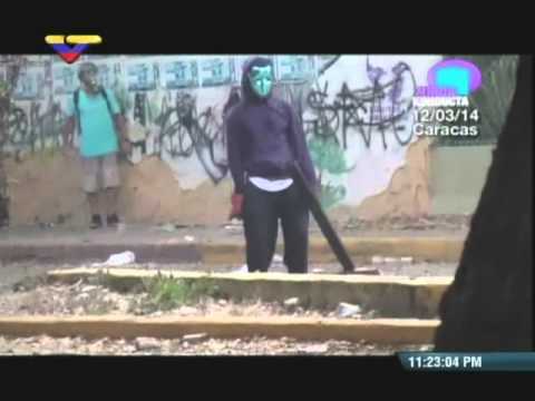 Disturbios en la UCV: Reportaje ZKVTV por Cabeza&#039;e Mango