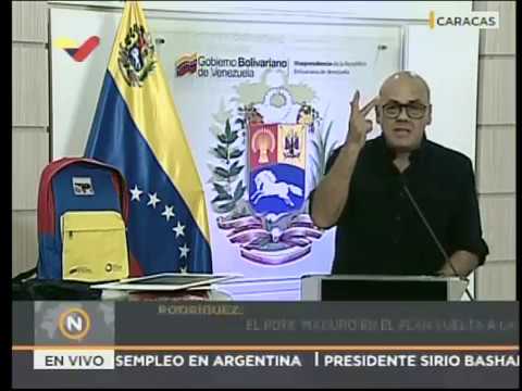 Jorge Rodríguez: Fueron aprobadas las tablas salariales de la Administración Pública