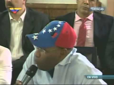 Aristóbulo Istúriz en la Conferencia de Paz el 28/02/2014: ¡Basta de hipocresía, chico!