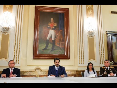 Presidente Maduro se reúne con Consejo de Defensa de la Nación ante amenaza bélica de Colombia
