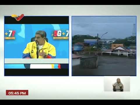 Maduro sobre Cumanacoa y huracán Beryl: Desde las 4 a.m. está atendiendo la situación